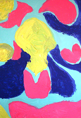 Quadro -  SENZA TITOLO  N° 2-50X70 CM.-200 €-  DIC. ' 09