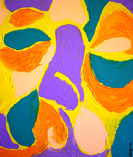 Quadro -  SOTTO PELLE N° 1-60X70 CM.-350 €- LUG. ' 09
